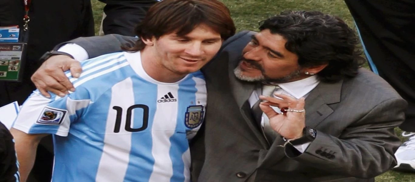 Βίντεο: Μέσι και Μαραντόνα ενώνουν τις δυνάμεις τους εάντια στον κορωνοϊό